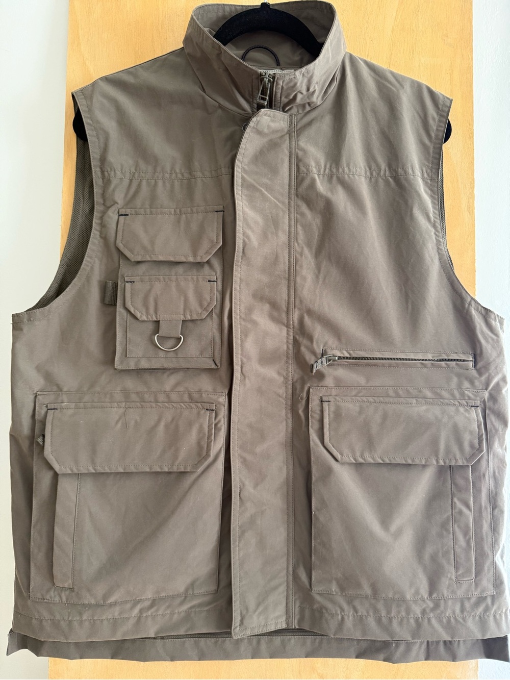Field & Stream Men's Utility Fishing Hunting Hip Hop Urban Vest in Olive Green